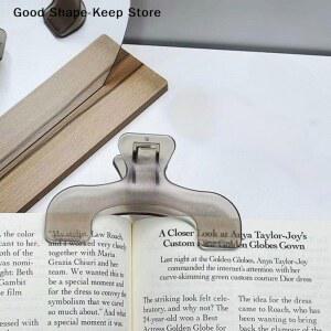 SIMPLE FIXED BOOK HOLDER FR PAGE TRANSPA NOTE MEMO ADING PRACTICAL FOR ACCESSORIES CLIPS DESK CLIP NT ED TOOL