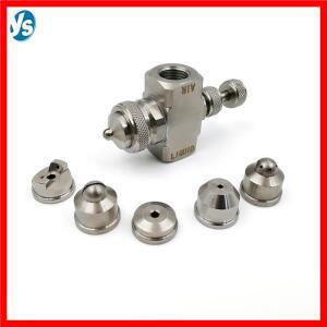 YS 304 SS 공기 분무 깍지, 가스 냉각 1/4 인치 JN 윤활 가습 스프레이