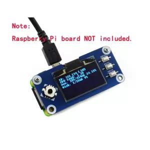 1.3인치 128X64 OLED 디스플레이 스크린 모듈 HAT 라즈베리 파이 RPI PI5 라즈베리 파이 0 제로 2 W 2W 3B