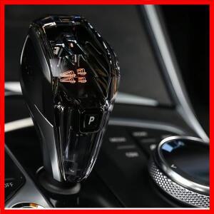 LHD 3PCS 크리스탈 기어 시프트 노브 핸들 BMW G30 E70