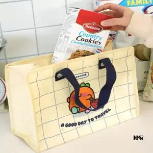 타포린 백 10개 문구가방 타포린장바구니 귀여운가방