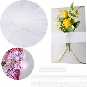 카드 파티 봉투 비누 포장 장식용 랩 종이 스트립 결혼식 초대장 액세서리 100개와 함께 5x7 벨리 밴드