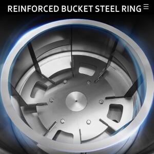 새로운 다기능 원심 분리 과일 및 채소 탈수기 스테인리스 만두 속재료 파이 건조기