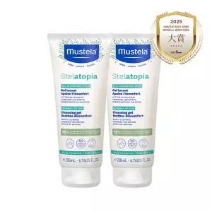 무스텔라 스텔라토피아 클렌징 젤(탑투토워시)(극건성용) 200ml, 2개