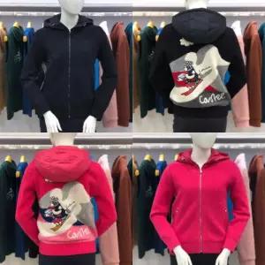 루이까스텔 FW 여성 스노우 스키루카 방풍 니트 점퍼 7LDSW035