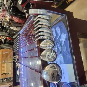 여성 중고 풀셋트 TA-V 드라이버,우드,유틸,아이언,퍼터