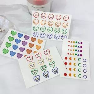 레터링 타투스티커 마스크판박이 1장 인스턴트타투