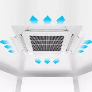 에어컨바람막이 천장형 4way 4개set/시스템에어컨커버