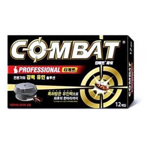 [2개구성] 해충 컴배트 파워 타게트 용 12개입 강력한 구 거 잡는 방역 에어졸 없애는법 벌레 제 AWF7CBC9