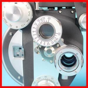 수동 포롭터 광학 시력 검사기 마이너스 실린더 렌즈