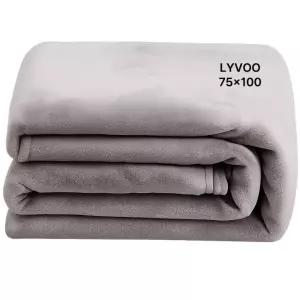 쇼파 그레이 캠핑 담요 무릎 블랭킷 밍크 극세사 대형 블랑켓 리부 량용 75x100