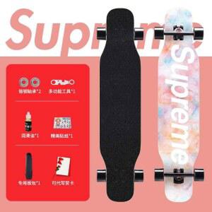 롱보드 입문용 댄싱 평면 이쁜 바운서 42 디자인 플라스틱 보드 롱보드강습용 학생