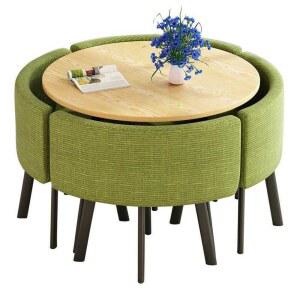 원형로비테이블 사무실 학원 거실 카페 세트 Aㅣ테이블 1개 휴게실 오 회의테이블 회의