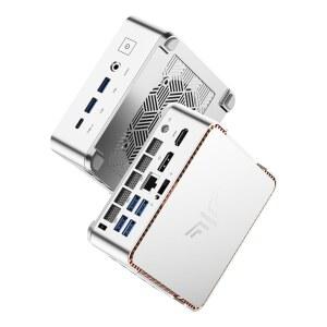 캠루이 피노바 P2 미니 게이밍 PC, 윈도우 11 프로 인텔 코어 i5-12600H (비트 4300 / N150 6800 최대 4.5GHz) 16GB RAM 512GB SSD 데스크톱 컴퓨터, 트리플 4K 디스플레이 HDMI+DP+Type-C, 비즈니스 홈 오피스