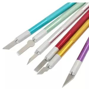 DIY 칼 스틸 블레이드 공예 수리 가죽 펜 취미 pqy1+3Fqb