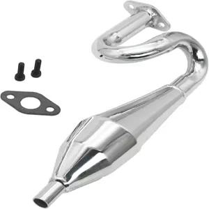 1/5 FS 레이싱 CEN RV Fg 몬스터 트럭용 머플러가 장착된 FLMLF 합금 튜닝 배기 파이프