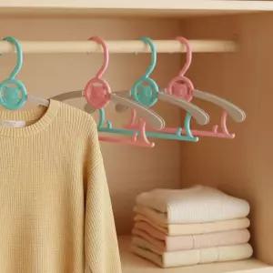 아기 유아 옷걸이 길이조절 어깨넓이 신생아 어린이 논슬립