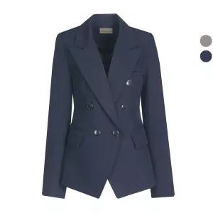 여성 헤리 더블버튼 봄가을 정장 자켓