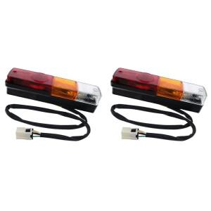코마츠 지게차 FD10/15-16 S/N 600001-UP, FD20H/25H-12 테일 라이트 37B-1EB-3010 2개