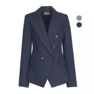 [하프클럽/비비드시크릿가너]여성 헤리 더블버튼 봄가을 정장 자켓