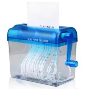 [문구/오피스] 가정용 수동 문서 파쇄기 세절기 세단기 A4 사무기기 용품