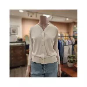 BCBG [올앤선드리] 라인 배색 트윈C/D A4M3K202 86 [OYSTER]