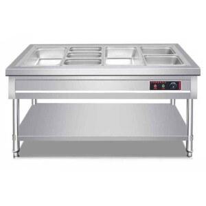 소스워머기 중탕기 업소용 2열 전기 2 업소 보온고 뚜껑 4구획 4구 소형 짜장 구획