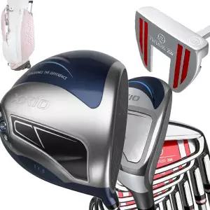 14 블루 여성골프채풀세트 마루망 2w 조합 타이틀캐디백포함