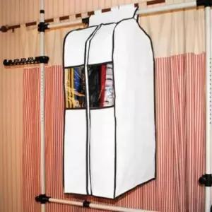 [생활] 정장용 화이트 먼지차단 부직포 옷커버 보관용 가림막