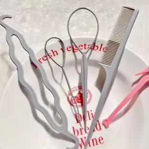 헤어용품 스타일링 도구 꽈배기도구 머리 묶는 4P세트 zHd2+9Cjz