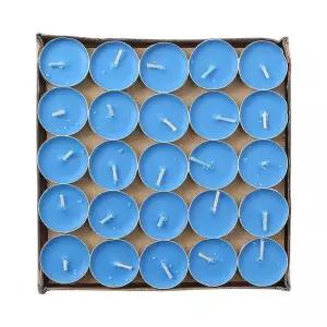 파티초 이벤트초 티라이트 인테리어초 50p 원형 양초 무향 소형