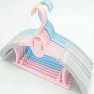[생활] 어깨조절 옷걸이 핑크색 아기옷걸이 코트 전용 걸이 빈티지 스타일