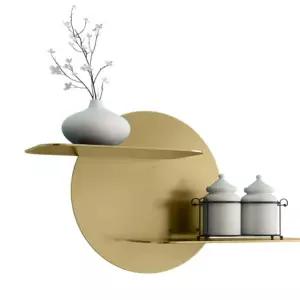 라미네이트 벽걸이 골드 철제벽선반 시스템 모듈선반