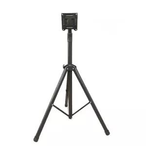 스탠드형 티비 반주기 TV거치대 모니터 노래방 블랙 10-27인치 스탠드 회전