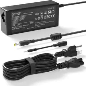 Gasmocs 65W Laptop Charger Compatible with Acer Adp-45Fe F Aspire 3 5 Series N23C3 N20C5 N20C6 N23H1