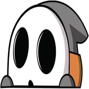 자동차용 샤이 가이 캐릭터 비디오 게임 데칼 스티커 노트북 스케이트보드 벽 장식 UV 저항 6인치 X