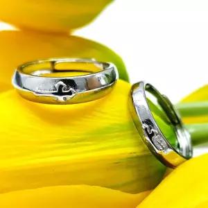 십자가 주기도문 묵주 반지 심플 커플링 seR1+8blL