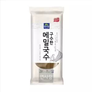 면사랑 구수한 메밀 국수 1kg 15봉 1박스 모밀 건조