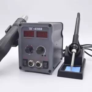 열풍기 납땜 인두기 온도조절 가열 히팅건 세트 전기
