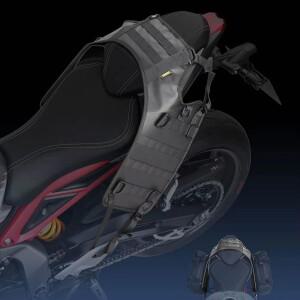 바이크 오토바이 새들백 베이스는 유니버설 모터스 백 시트 설치 패드 랙 테일 사이드 모토크로스 액세서리