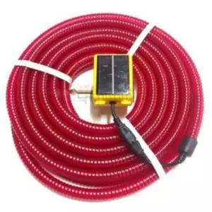 공장 건설현장 도로공사 윙카호스 태양광 충전식 10M 작업장 LED경광등 산업안전 발광