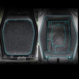 보호대 시트 버킷 패드 내부 가방 액세서리, LONGJIA XADV250SI Si 바이크 오토바이 리어 트렁크 화물 라이