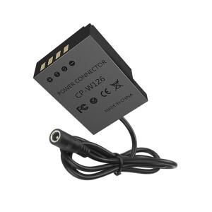 CP-W126 DC 커플러 AC 전원 공급 어댑터 NP-W126s 더미 배터리 키트 후지필름 X100F X100V X-S10 XT-2 X-T3
