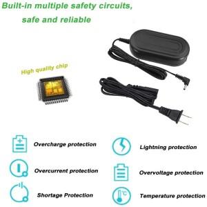 CA-570 AC 전원 어댑터 충전기 키트 캐논 FS300 HF10 VIXIA HF20 HFM31 HFS10 HG20 HR10 ZR80 Elura Optura