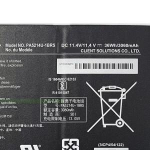 포르테지 Z20T-B 시리즈 노트북용 CP 새 배터리 PA5214U-1BRS 11.4V/36Wh/3060mAh