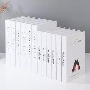 가짜책 소품 북유럽 감성 블루 레터링 잡지 촬영 소품책