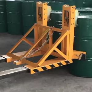 지게차 드럼 집게 운반기 클립 단일 드럼통 핸들러 주두