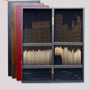 대형 찌보관함 민물낚시 원목 고급 내림 나무 찌통 붕어 막대찌 부력 찌맞춤통 다용도