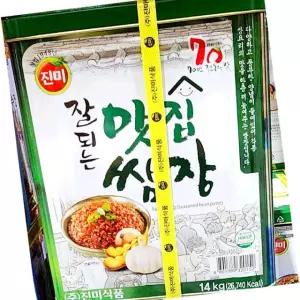 쌈장 진미식품 14kg 상추쌈용