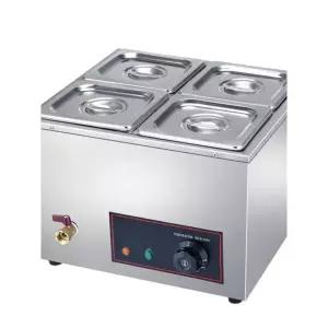 중탕기 음식 푸드 워머기 보온기 업소용 반찬 카레 짜장 중형 사중 얕은 1.7l x4